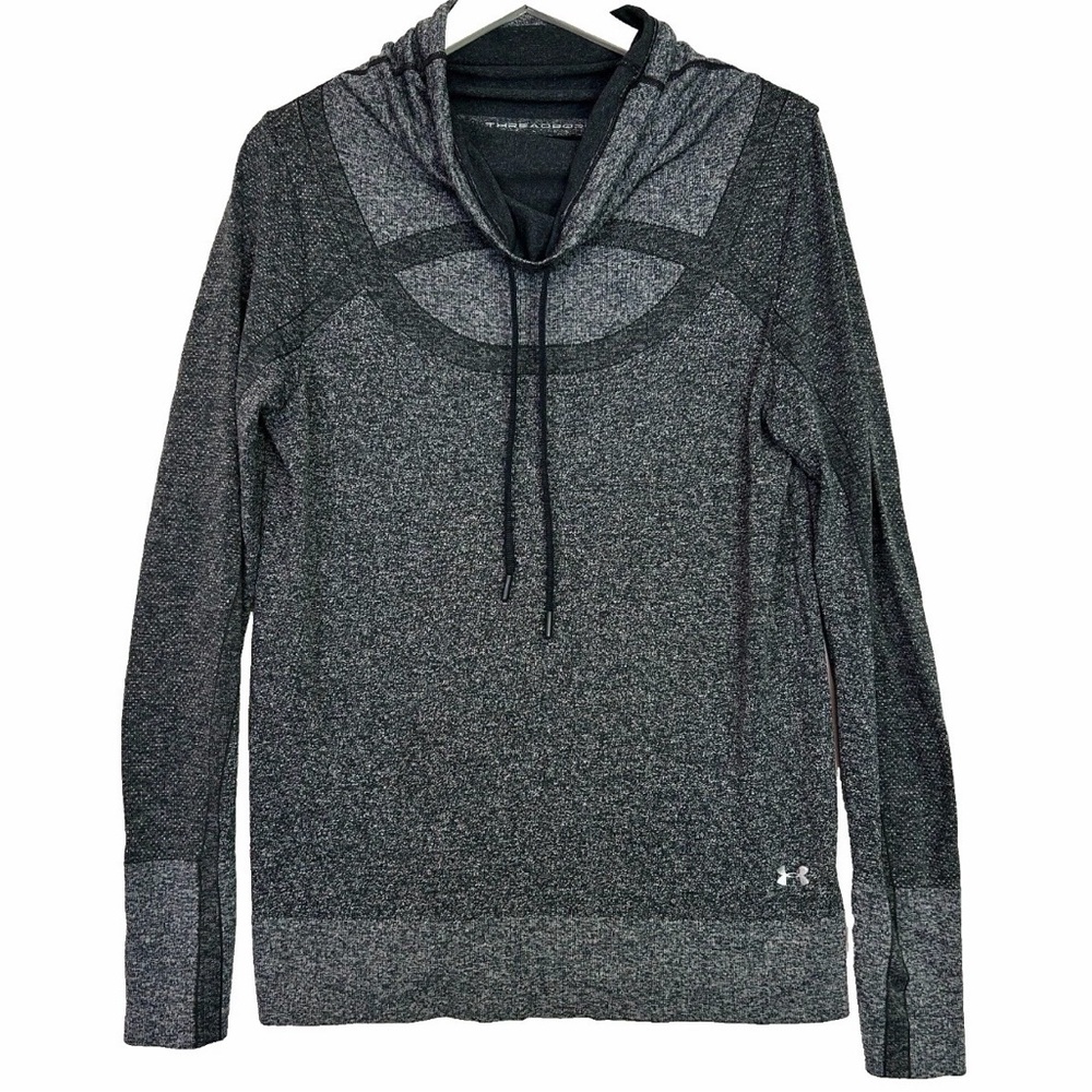 Under Armour Threadborne Seamless Funnel Neck Top- Women’s Large